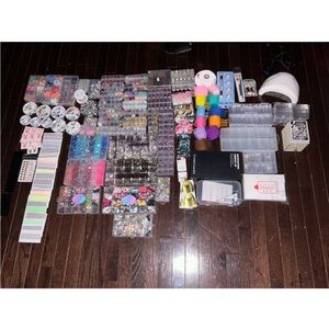 HUGE NAIL SUPPLY LOT